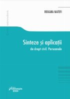 Sinteze şi aplicaţii drept civil