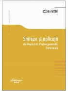coperta Sinteze şi aplicaţii de drept civil : partea generală,persoanele