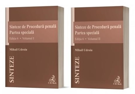Sinteze de procedură penală - partea specială : curs universitar