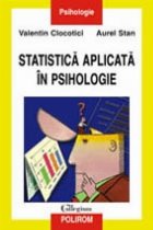 coperta Statistica aplicata in psihologie