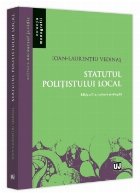 Statutul poliţistului local