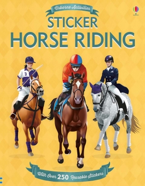 Sticker horse riding
