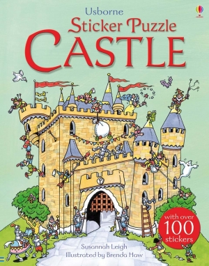 Sticker puzzle castle