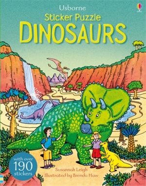 Sticker puzzle dinosaurs