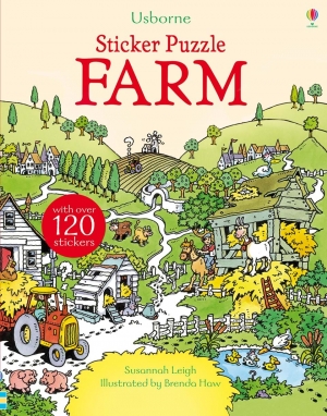 Sticker puzzle farm