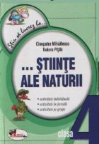 coperta Stiu sa lucrez la... Stiinte ale naturii (fise clasa a IV-a)