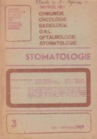 Stomatologia - Revista a societatii de stomatologie, Iulie-Aprilie 1989