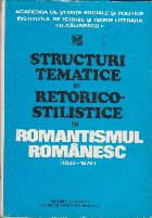 Structuri tematice retorico stilistice romantismul
