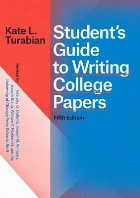 Student\'s Guide to Writing College Papers, Fifth Edition