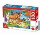 coperta Super Puzzle 100 Animale 1 (61492-B1) (6+)