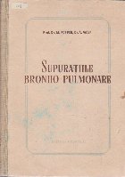 Supuratiile Bronho-Pulmonare