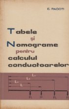 Tabele Nomograme pentru calculul conductoarelor