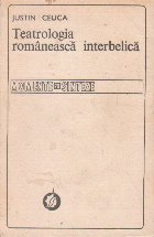 coperta Teatrologia romaneasca interbelica (aspecte teoretice)