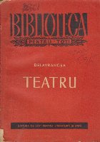 Teatru - Delavrancea
