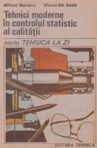 coperta Tehnici moderne in controlul statistic al calitatii