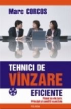 coperta Tehnici de vinzare eficiente. Planul de vinzare. Principii si conditii esentiale