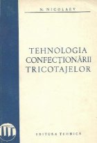 coperta Tehnologia confectionarii tricotajelor