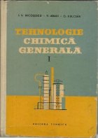 coperta Tehnologie chimica generala (Vol. I)
