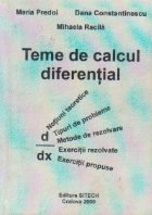Teme calcul diferential (Predoi