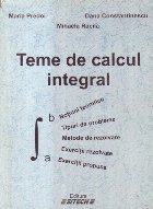 Teme de calcul integral (Predoi ...)