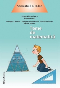 Teme de matematica clasa a VIII-a, semestrul al II-lea