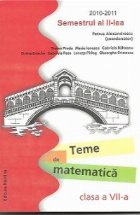 TEME MATEMATICA CLASA VII SEMESTRUL
