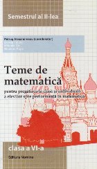 Teme matematica pentru pregatirea clasa