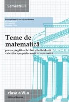 Teme matematica pentru pregatirea clasa