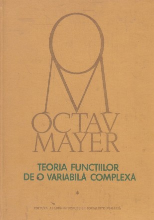 Teoria functiilor de o variabila complexa
