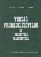 Teoria probabilitatilor statistica matematica