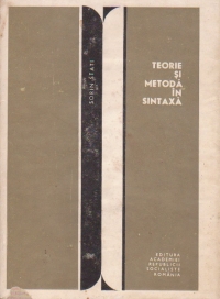 Teorie si metoda in sintaxa