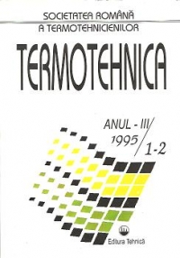 Termotehnica, Anul III - Nr. 1-2 / 1995