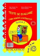 TESTE EVALUARE CLASA Semestrul Semestrul