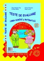 TESTE EVALUARE LIMBA ROMANA MATEMATICA