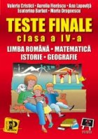 Teste finale clasa limba romana