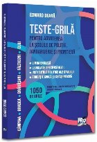 coperta Teste-grilă pentru admiterea la şcolile de poliţie, jandarmerie şi frontieră : limba engleză - legislaţ