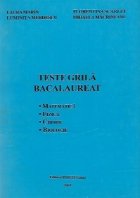 Teste grila bacalaureat: Matematica Fizica