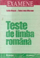 Teste de limba romana (Musat, Olteanu)