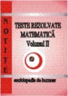 coperta Notite de Matematica M2 vol. II - bac 2009