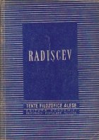 Texte filozofice alese Radiscev