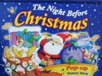 The night before Christmas - a pop-up picture story (carte 3D)