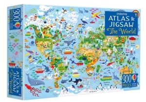 The world atlas and jigsaw
