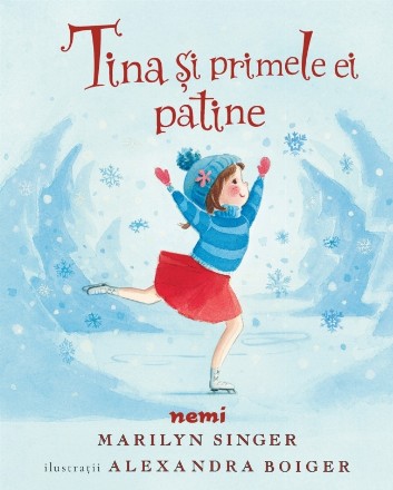 Tina şi primele ei patine