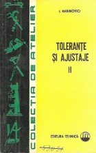 Tolerante si ajustaje, Volumul al II-lea
