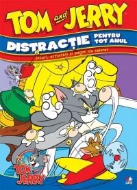 Tom and Jerry. Distractie pentru tot anul. Jocuri, activitati si pagini de colorat