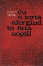 coperta Cu o torta alergind in fata noptii
