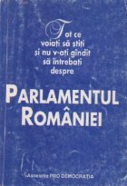 coperta Tot ce voiati sa stiti si nu v-ati gindit sa intrebati despre Parlamentul Romaniei