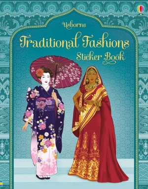 Traditional fashions sticker book