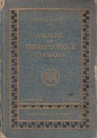 Traite therapeutique clinique Supplement (1955)