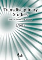 coperta Transdisciplinary Studies No. 2/ 2011 Science, Spirituality, Society